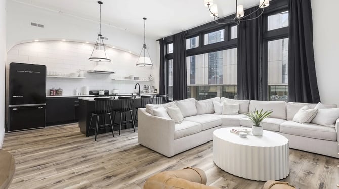 Decadent Cityscape Retreat